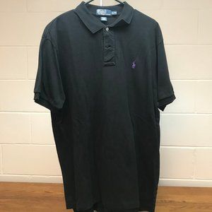 Ralph Lauren Polo Black w/Purple Size XL